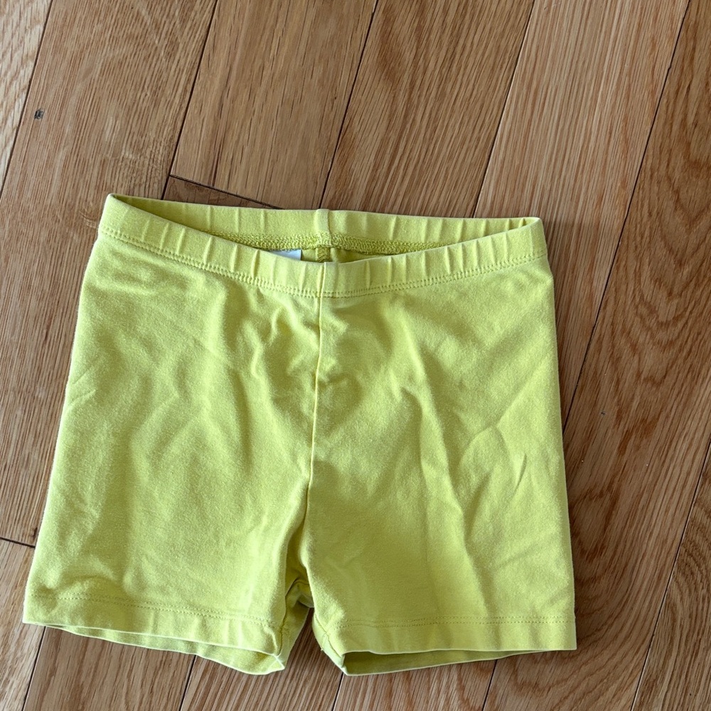 Tea Collection Neon Yellow Kids Shorts